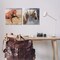 Stupell Industries Rustic Stallions Portraits 2pc Canvas Wall Art Set Design by Nina Blue